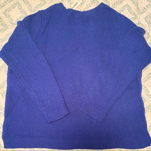 Old Navy cobalt blue sweater - Picture 2 of 3